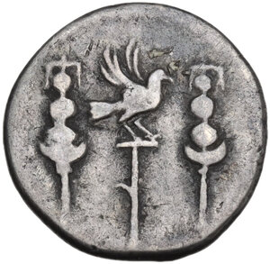 reverse: Nero (54-68).. AR Denarius, struck 68 AD