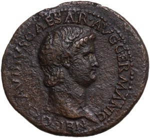 obverse: Nero (54-68). AE As, c. 64 AD: