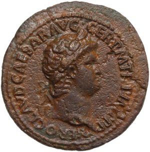 obverse: Nero (54-68). AE As