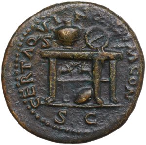 reverse: Nero (54-68).. AE Semis, Rome mint, c. 64 AD