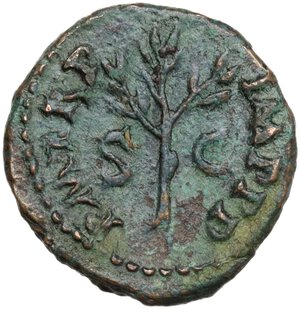reverse: Nero (54 68).. AE Quadrans, Rome mint, 62 AD