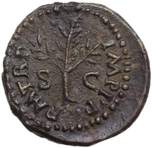 reverse: Nero (54-68). AE Quadrans, Rome mint