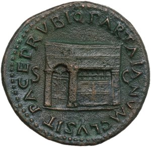 reverse: Nero (54-68).. AE As