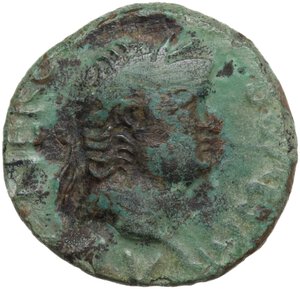 obverse: Nero (54 68).. AE 20 mm. Buthrotum mint (Epeirus)