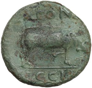 reverse: Nero (54 68).. AE 20 mm. Buthrotum mint (Epeirus)