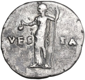 reverse: Vespasian (69-79).. AR Denarius. Struck 72-73 AD