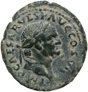 obverse: Vespasian (69 -79).. AE As. Struck 76 AD