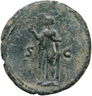reverse: Vespasian (69 -79).. AE As. Struck 76 AD