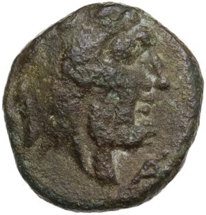 obverse: Northern Lucania, Paestum. AE Semis, c. 90-44 BC