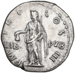 reverse: Hadrian (117-138).. AR Denarius. Rome mint, 119-122 AD