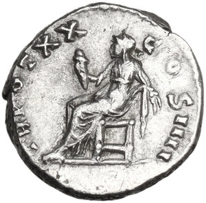 reverse: Antoninus Pius (138-161).. AR Denarius, 156-157 AD