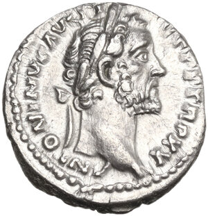 obverse: Antoninus Pius (138-161).. AR Denarius. Rome mint, 158-159 AD