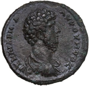 obverse: Lucius Verus (161-169).. AE 30.5 mm. Prusia ad Hypium mint (Bithynia)