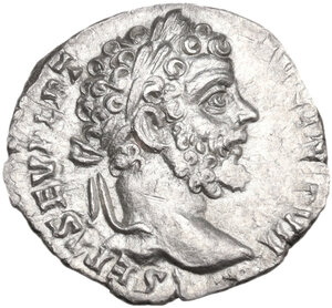 obverse: Septimius Severus (193-211).. AR Denarius, Struck 196-197 AD