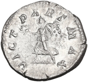 reverse: Septimius Severus (193-211).. AR Denarius. Rome mint. Struck AD 201-202