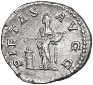 reverse: Julia Domna (died 217 AD).. AR Denarius. Rome mint. Struck under Septimius Severus, circa AD 200-207. 355