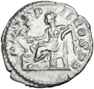 reverse: Caracalla (198-217). AR Denarius. Rome mint. Struck 222 AD