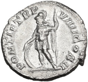 reverse: Caracalla (198-217). AR Denarius. Rome mint. Struck 205 AD