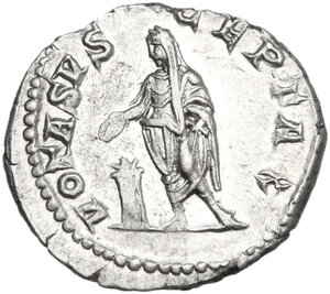 reverse: Caracalla (198-217). AR Denarius. Rome mint. Struck 206-210 AD