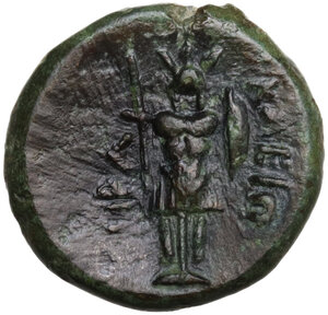 reverse: Southern Lucania, Heraclea. AE 14 mm, c. 3rd-1st centuries BC