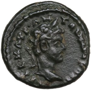 obverse: Caracalla (198-217).. AE 16 mm. Nicaea mint (Bithynia)