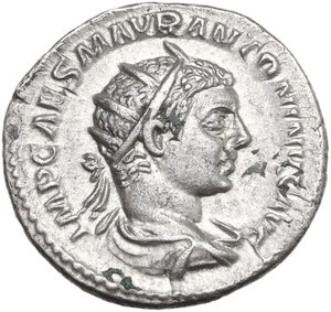 obverse: Elagabalus (218-222) . AR Antoninianus. Struck AD 219