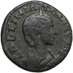 obverse: Tranquillina, wife of Gordian III (241-244).. AE 23.5 mm. Perinthus mint (Thrace)