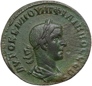 obverse: Philip I (244-249).. AE 30 mm, c. 247-249 AD