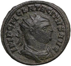 obverse: Tacitus (275-276).. BI Antoninianus, Ticinum mint