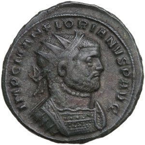 obverse: Florian (276 AD).. BI Antoninianus, Cyzicus mint