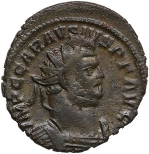 obverse: Carausius (287-293).. BI Antoninianus. Londinium (London) mint