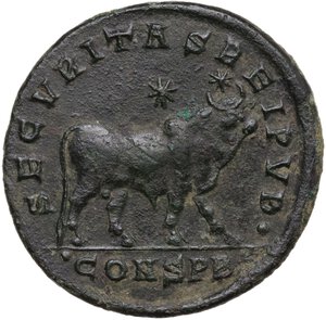 reverse: Julian II (361-363).. AE 29 mm. Constantinople mint, 2nd officina, struck AD 361-363