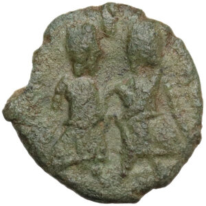 reverse: Valentinian III (425-455).. AE Nummus. Rome mint, 1st officina, AD 425-435