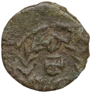 reverse: Vandals. Hilderic (523-530 AD).. AE Nummus