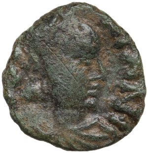 obverse: Ostrogothic Italy, Athalaric (526-534).. AE Nummus in the name of Justinian I, Rome mint