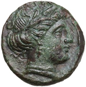 obverse: Southern Lucania, Metapontum. AE 14 mm, c. 300-250 BC