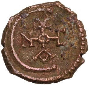 reverse: Justinian I (527-565).. AE Pentanummium. Theoupolis (Antioch) mint. Struck circa 560-565