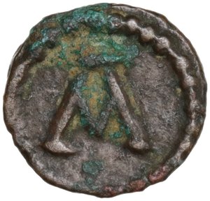 reverse: Justinian I (527-565).. AE Nummus. Carthage mint. Struck 534-539