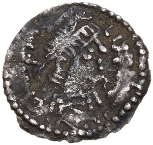 obverse: Heraclius (610-641).. AR 1/8 Siliqua. Ravenna mint