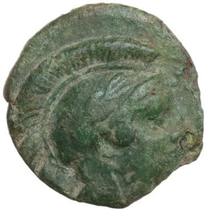 obverse: Southern Lucania, Thurium. AE 12.5 mm, c. 435-410/405 BC