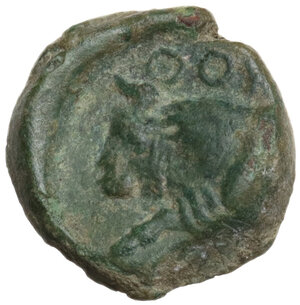 reverse: Southern Lucania, Thurium. AE 12.5 mm, c. 435-410/405 BC
