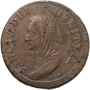obverse: Civitavecchia.  Pio VI (1775-1799), Giovanni Angelo Braschi. Madonnina da 5 baiocchi 1797