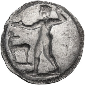 reverse: Bruttium, Kaulonia. AR Stater, c. 525-500 BC