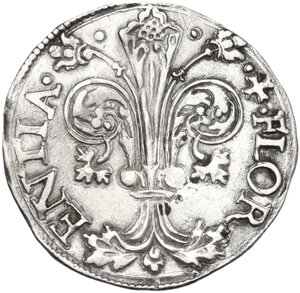 obverse: Firenze.  Repubblica (sec. XIII - 1532). Grosso da 7 soldi II semestre 1509, Giovanni di Carlo di Palla Strozzi zecchiere
