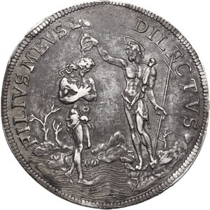 reverse: Firenze.  Cosimo III de  Medici (1670-1723). Piastra 1676