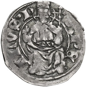 obverse: L Aquila.  Giovanna II d Angiò Durazzo (1414-1435). Cella