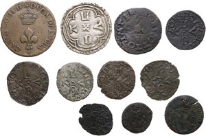 obverse: Lucca. Lotto di undici (11) monete da classificare di cui la maggioranza albuli. Notato nel lotto un grosso di rara tipologia ma tosato