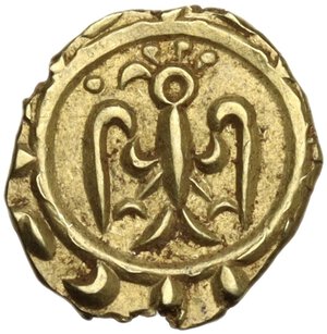 obverse: Messina.  Federico II di Svevia (1197-1250). Tarì