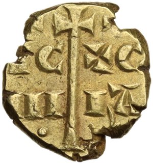 reverse: Messina.  Federico II di Svevia (1197-1250). Multiplo di tarì