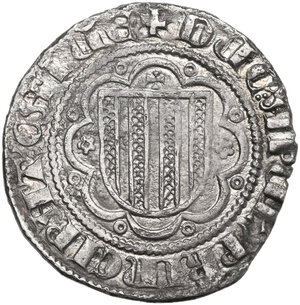 obverse: Messina.  Federico III d Aragona (1296-1337).. Pierreale